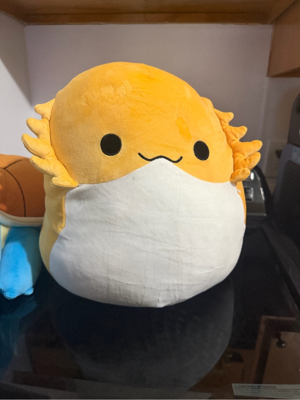 Squishmallows Yellow & White Axolotl Plush